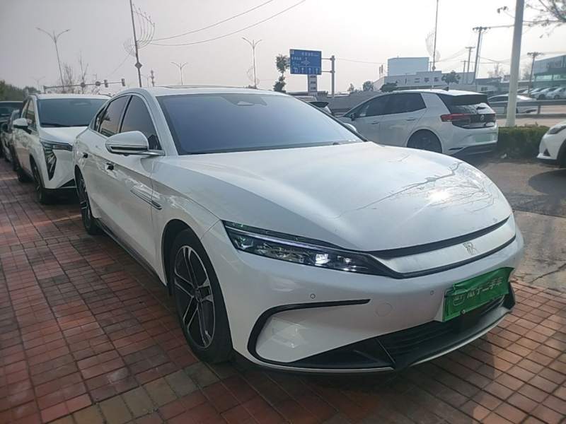 Used BYD Han 2023 EV Champion Edition 605KM Front-Drive Premium Model — 3