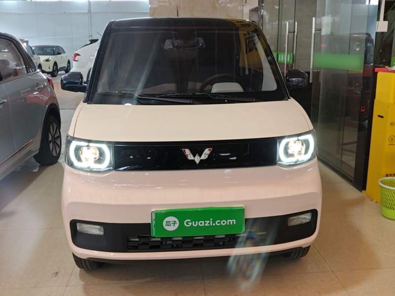 Used Wuling Hongguang MINIEV 2021 Macaron Sandwich Model 170 km Lithium Iron Phosphate — 2
