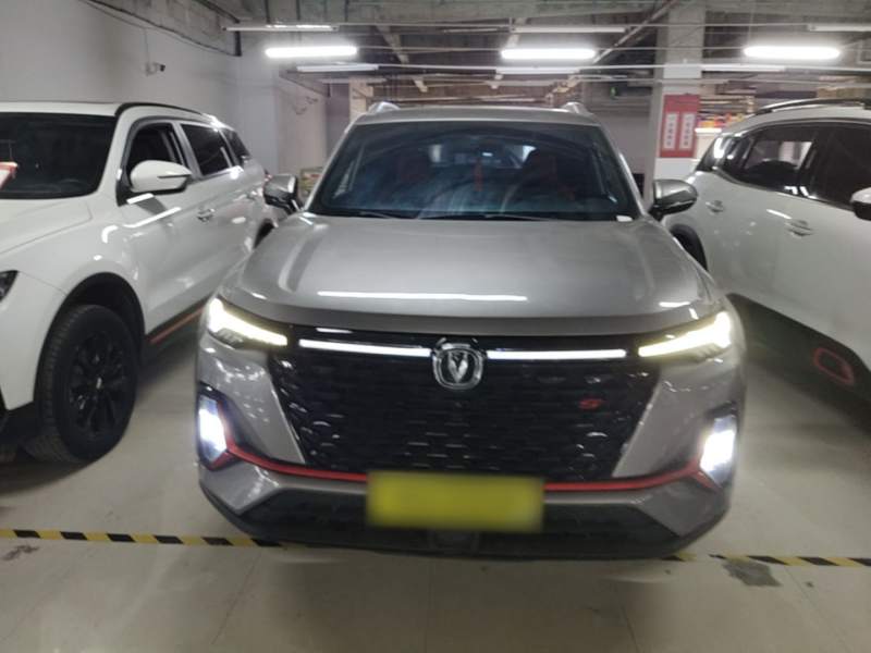 Used CHANGAN CS35PLUS 2021 Revised Version Blue Whale NE 1.4T DCT Luxury Edition — 2