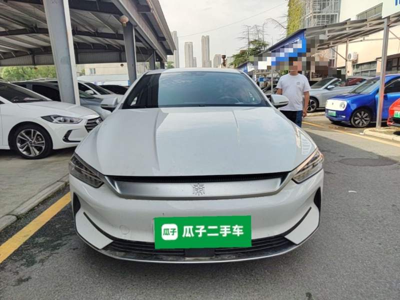 Used BYD Qin PLUS 2021 EV 500KM Luxury Model — 2