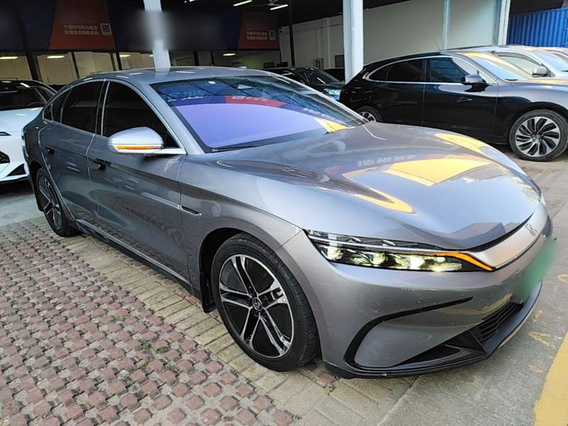 Used BYD Han 2023 EV Champion Edition 605KM Front-Drive Premium Model — 3