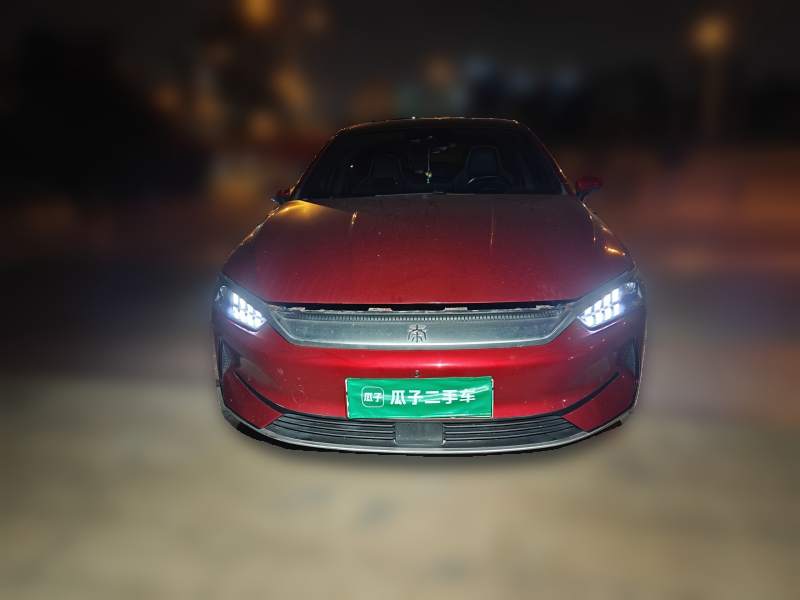Used BYD Qin PLUS 2021 EV 500KM Luxury Model — 2
