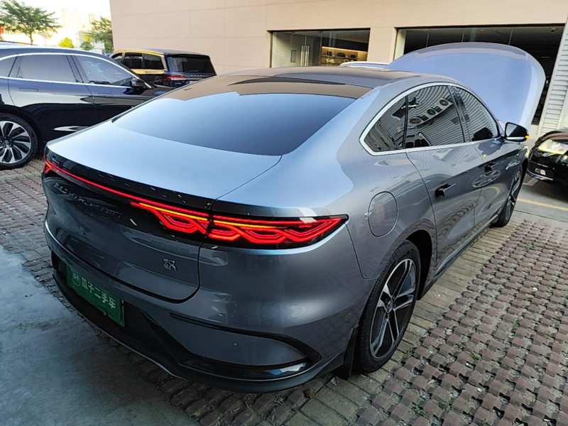 Used BYD Han 2023 EV Champion Edition 605KM Front-Drive Premium Model — 6
