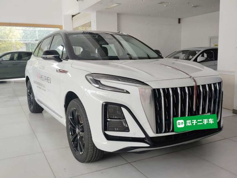 Used Hongqi HS3 PHEV 2025 Model PHEV 117km Jingwei PLUS Edition — 3